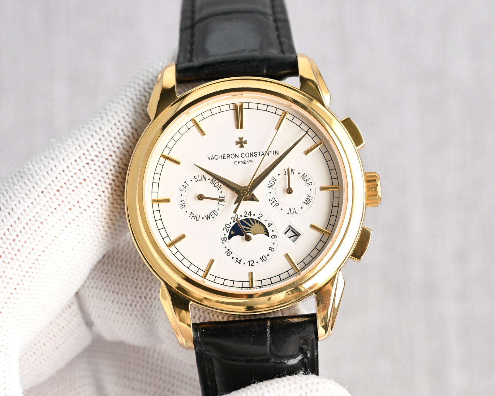 Vacheron Constantin Watch 35mm White / Gold - watch0279