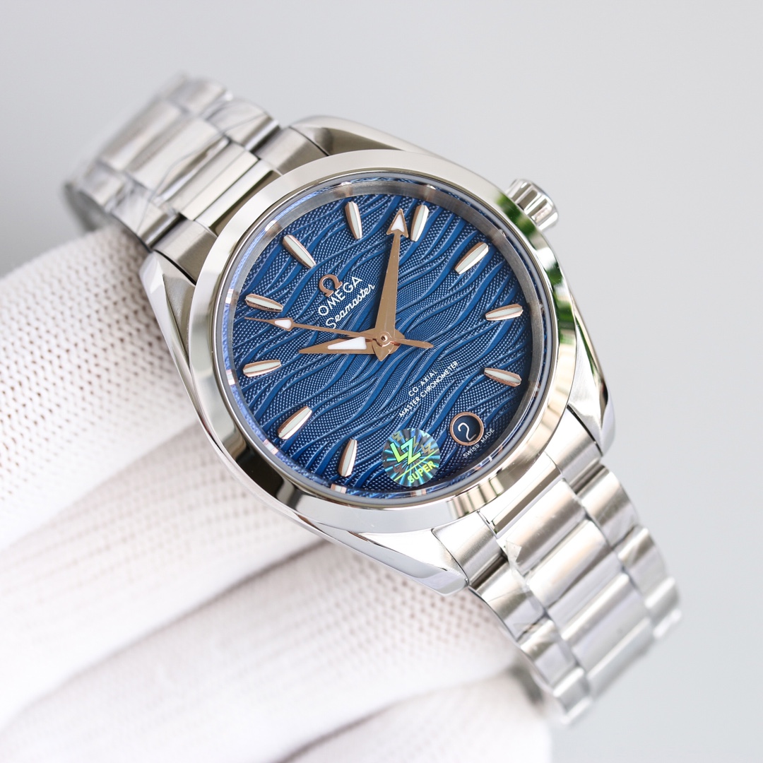 Omega Seamaster 34mm Rose Gold - watch0300