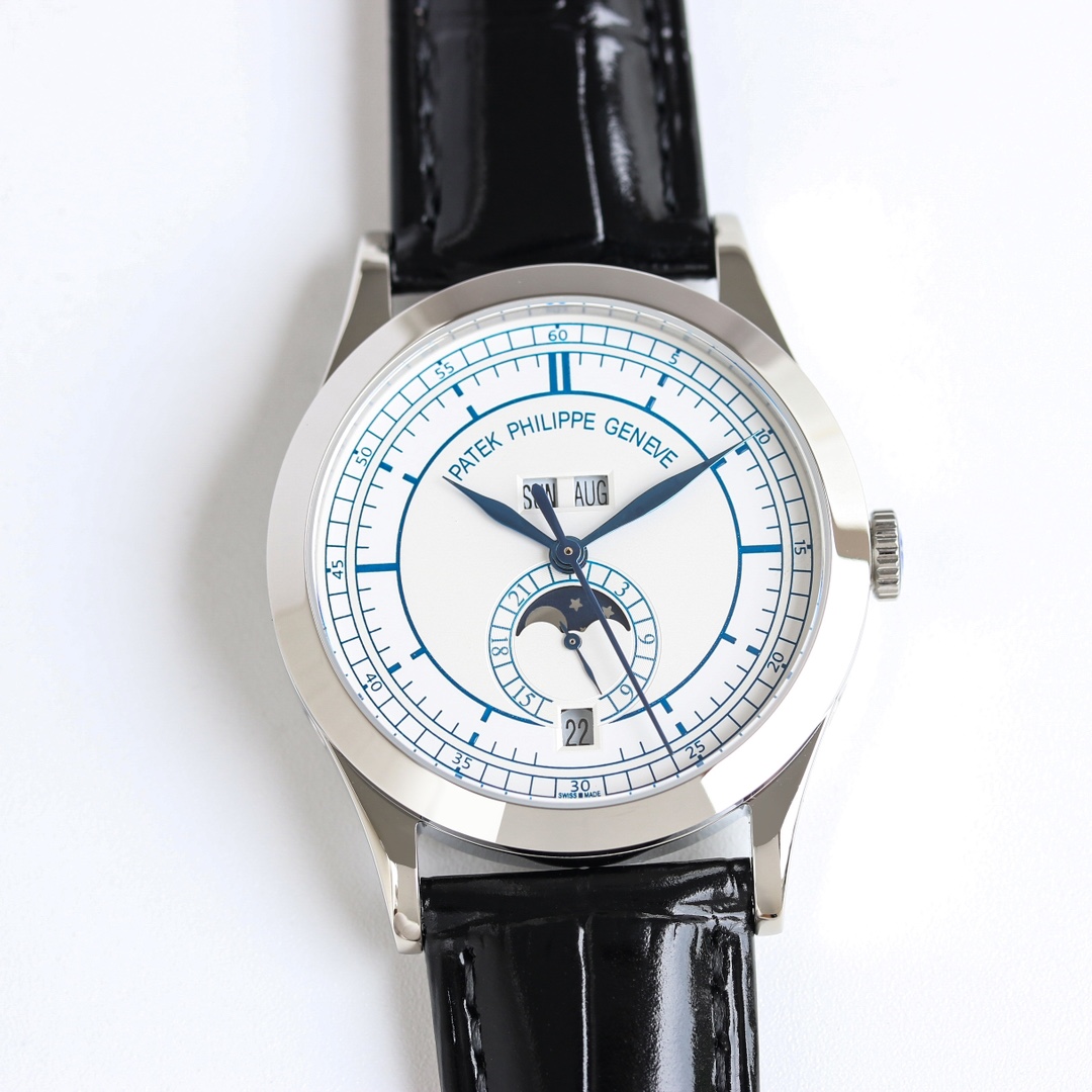 Patek Philippe Watch 38.5mm White / Gold - watch0310