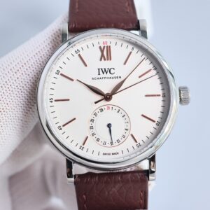 IWC Watch 39mm White / Rose Gold - watch0317