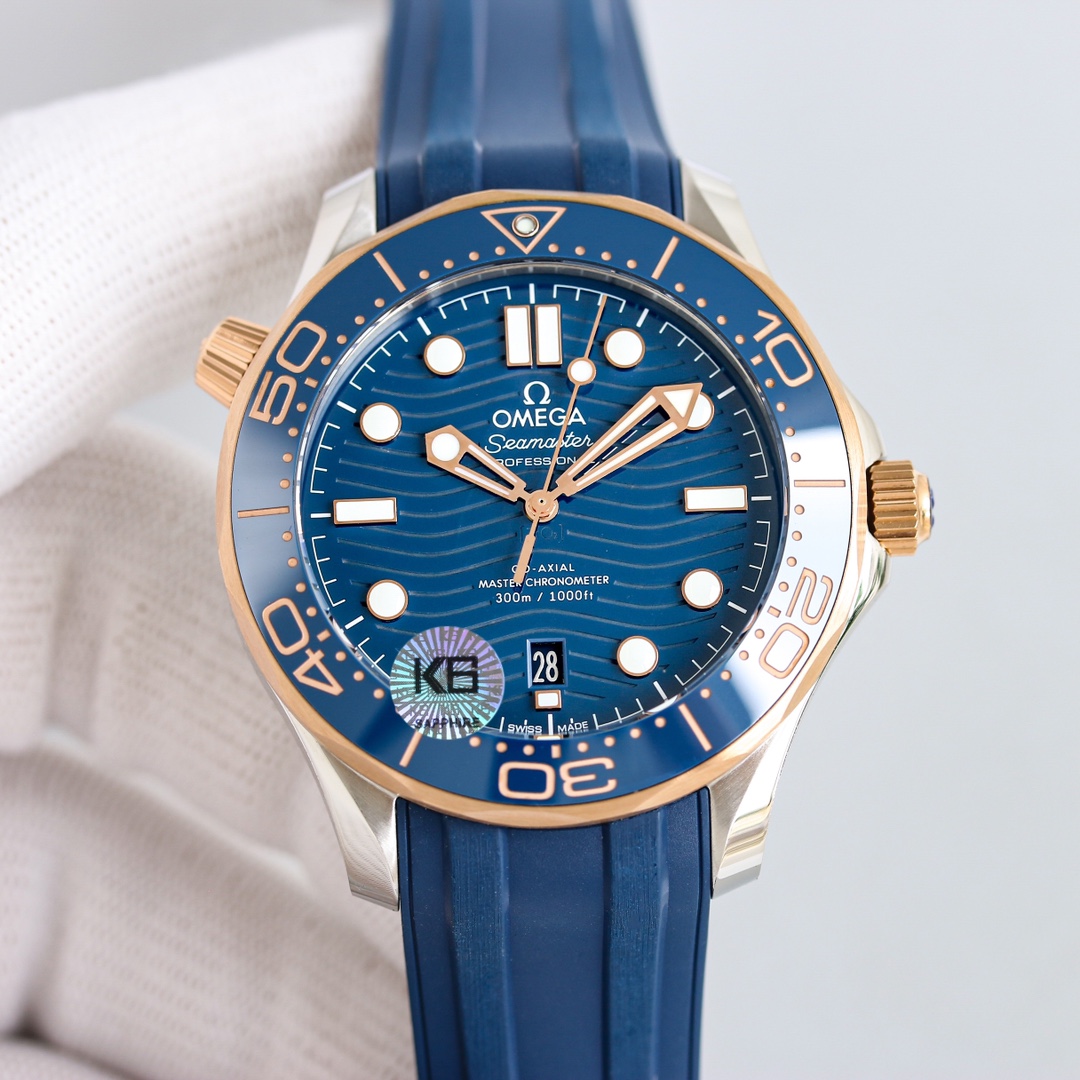 Omega Seamaster 42mm Black / Silver - watch0321