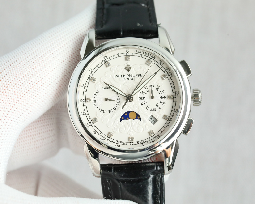 Patek Philippe Watch 41mm Silver - watch0326