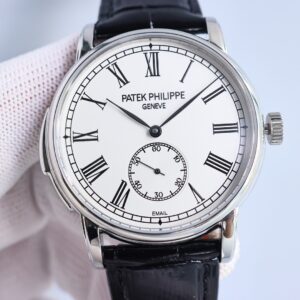 Patek Philippe Watch 40mm White / Rose Gold - watch0351
