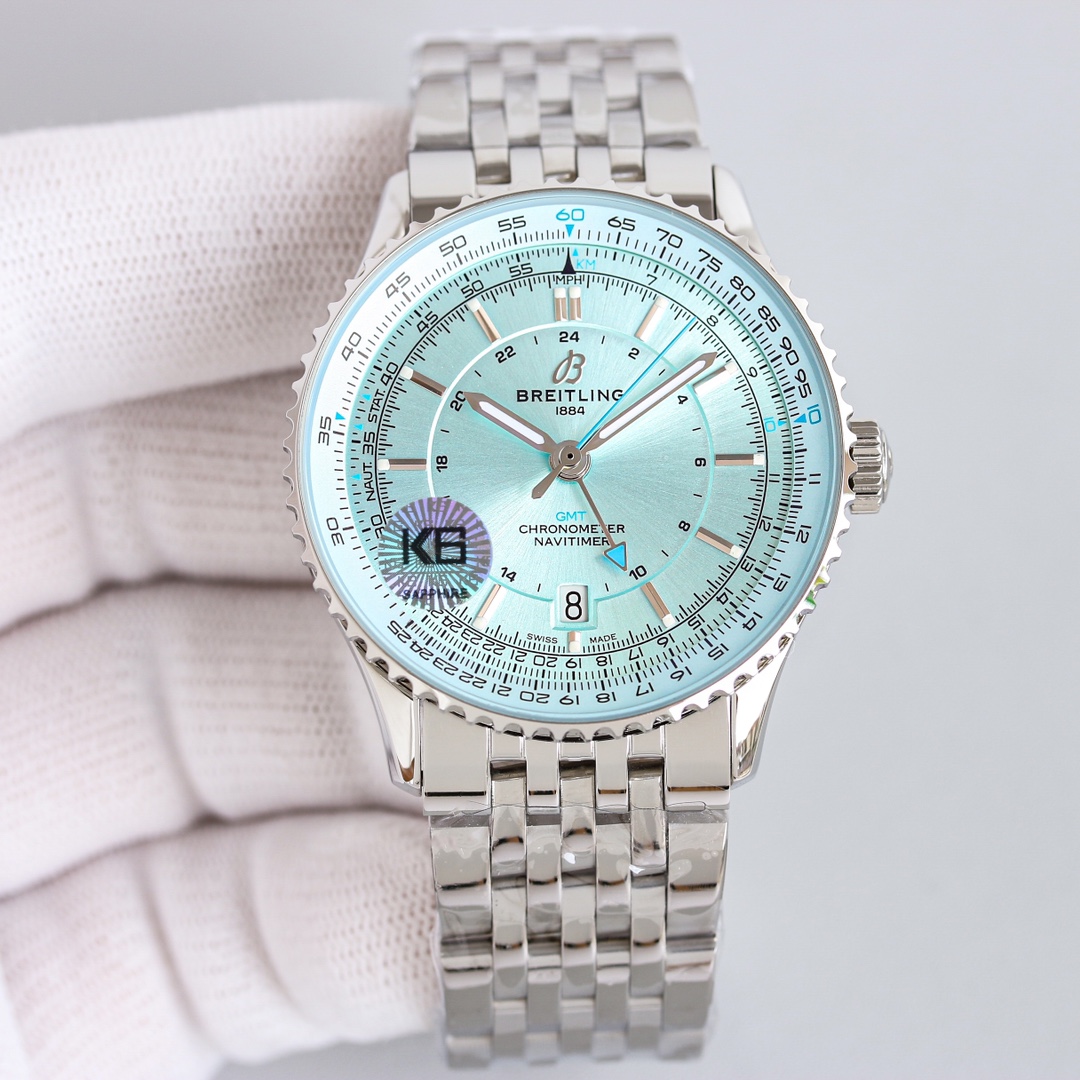 Breitling Navitimer 41mm Silver - watch0359