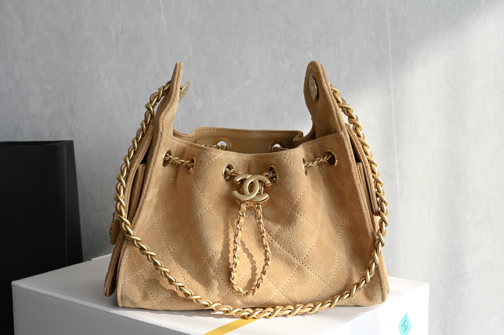 bag0510 Chanel 25 Bag Hobo Mini Gold Hardware