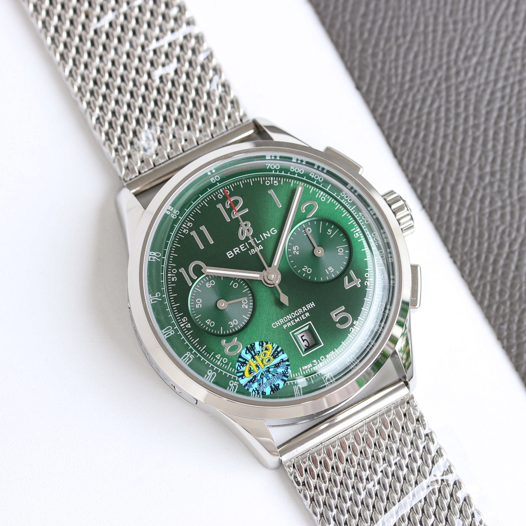 Breitling Watch 42mm Silver - watch0374