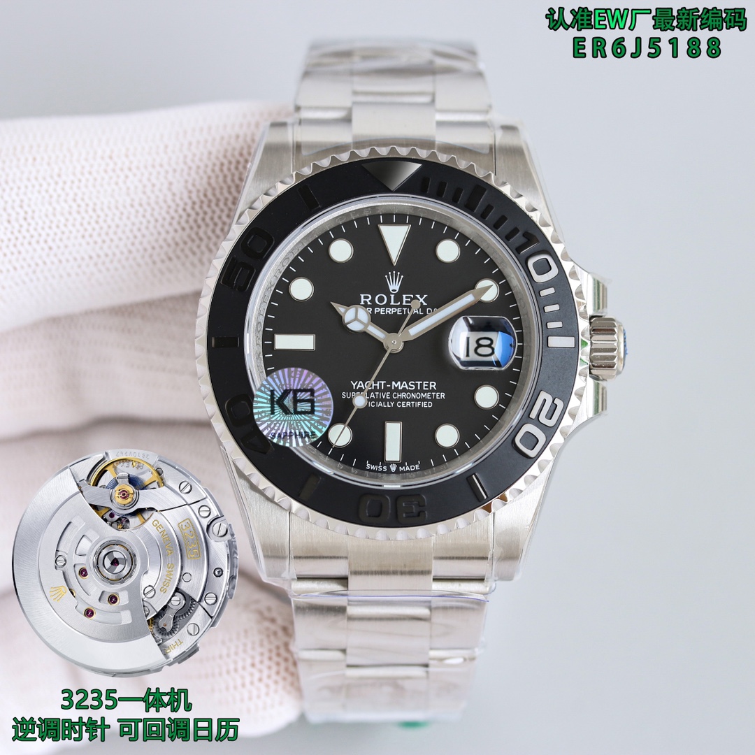 Rolex Yacht-Master 42mm Black / Blue - watch0375