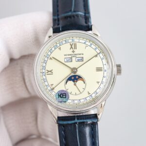 Vacheron Constantin Watch 40mm White / Rose Gold - watch0377