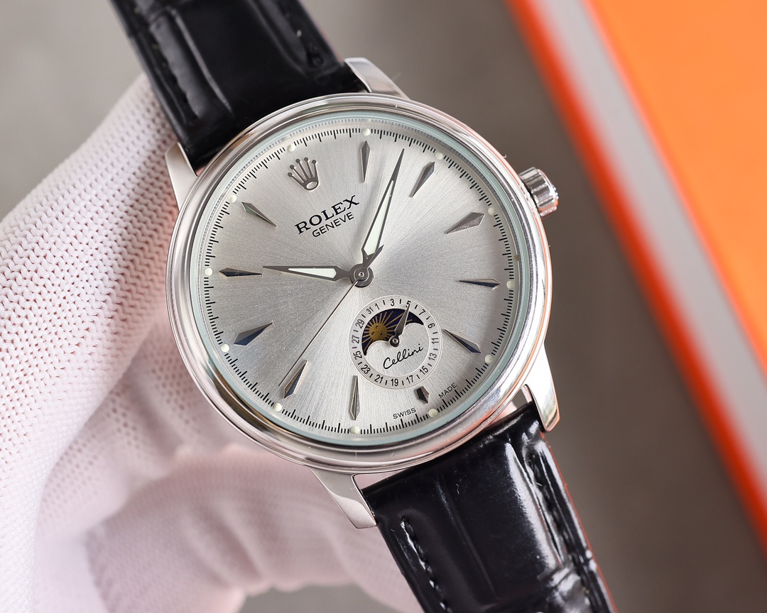 Rolex Watch 40mm Silver - watch0380