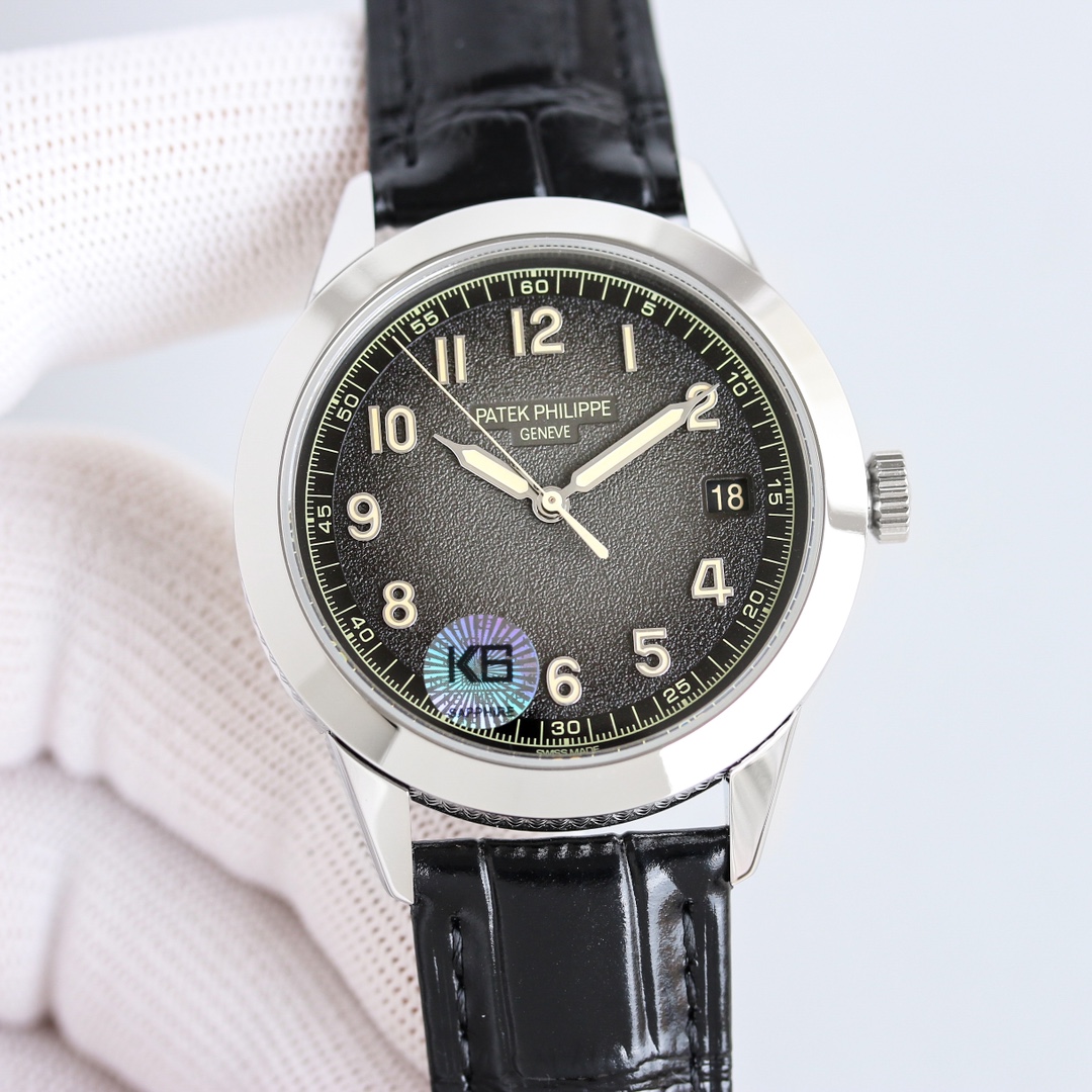 Patek Philippe Watch 40mm Black / Gray - watch0397