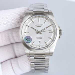 Longines Conquest 41mm Silver - watch0406