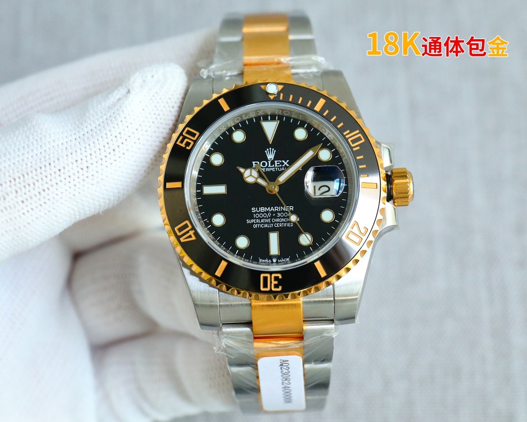 Rolex Submariner 41mm Black / Blue - watch0413