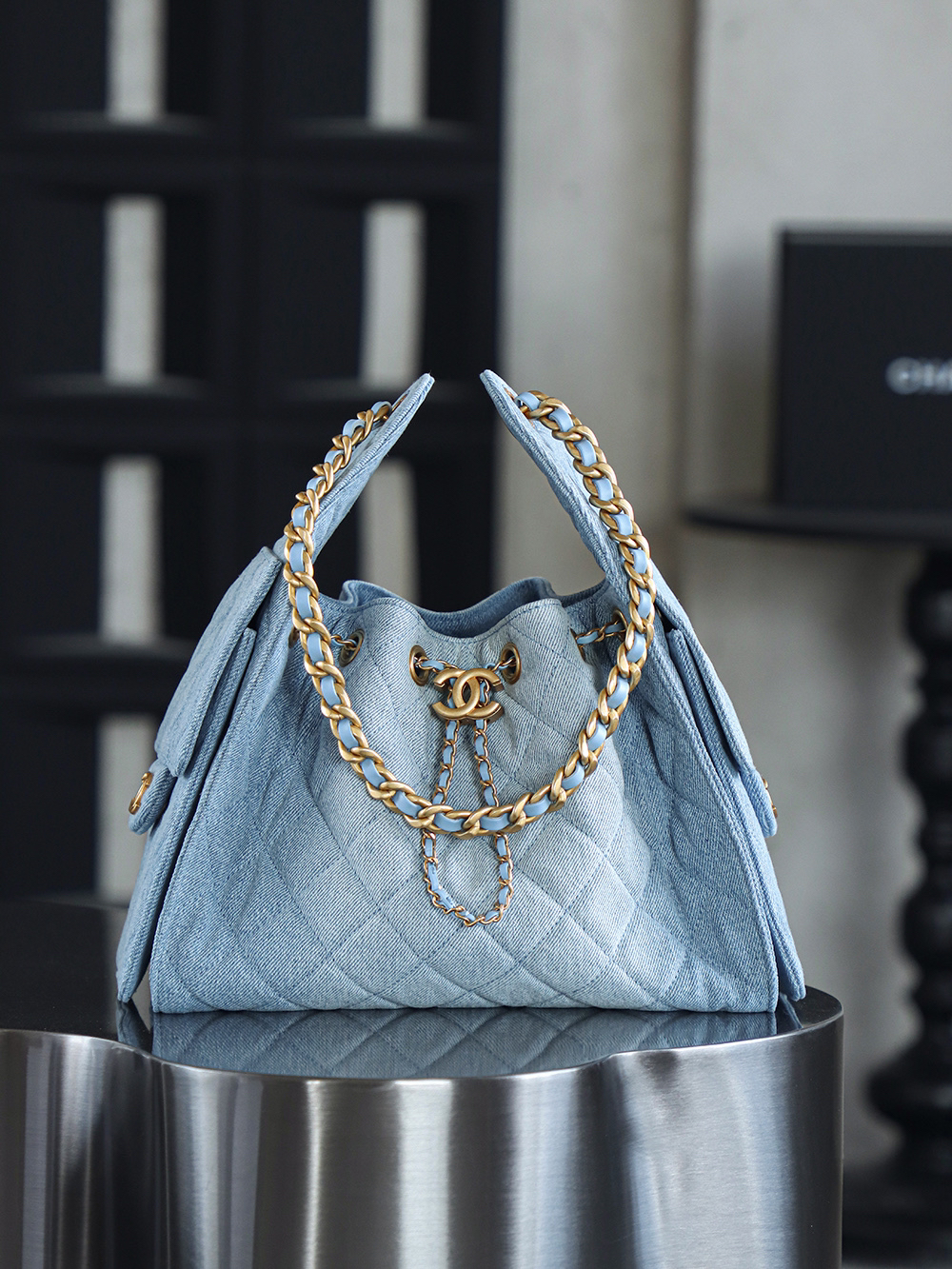 bag0515 Chanel 25 Bag Gold Hardware