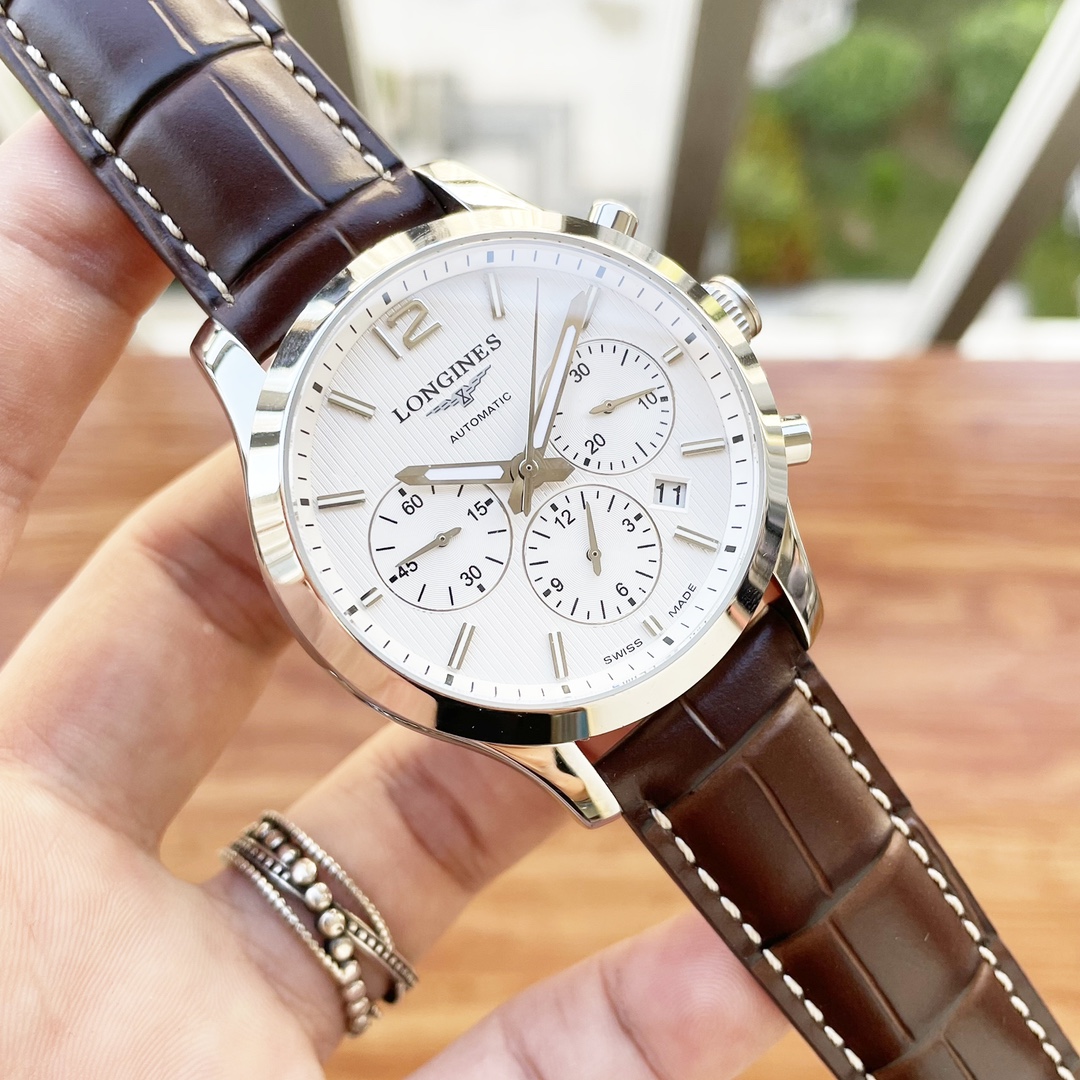 Longines Watch 42mm White / Blue - watch0426