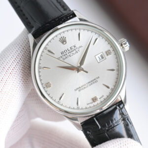 Rolex Watch 40mm White / Rose Gold - watch0429