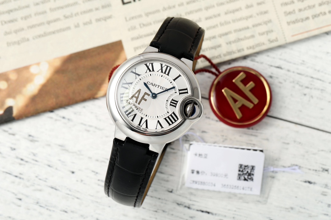 Cartier Ballon Bleu 33mm Silver - watch0434
