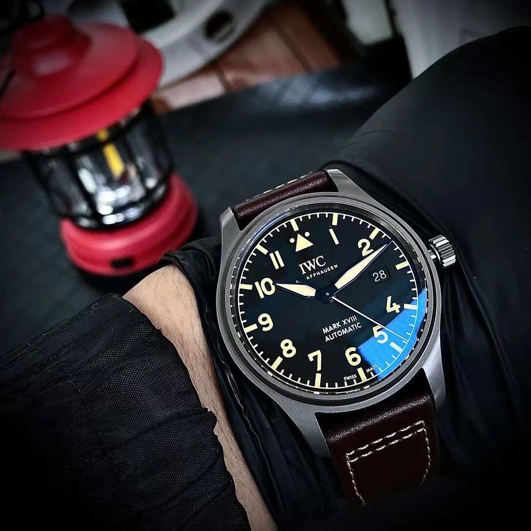 IWC Pilot 40mm Silver - watch0435