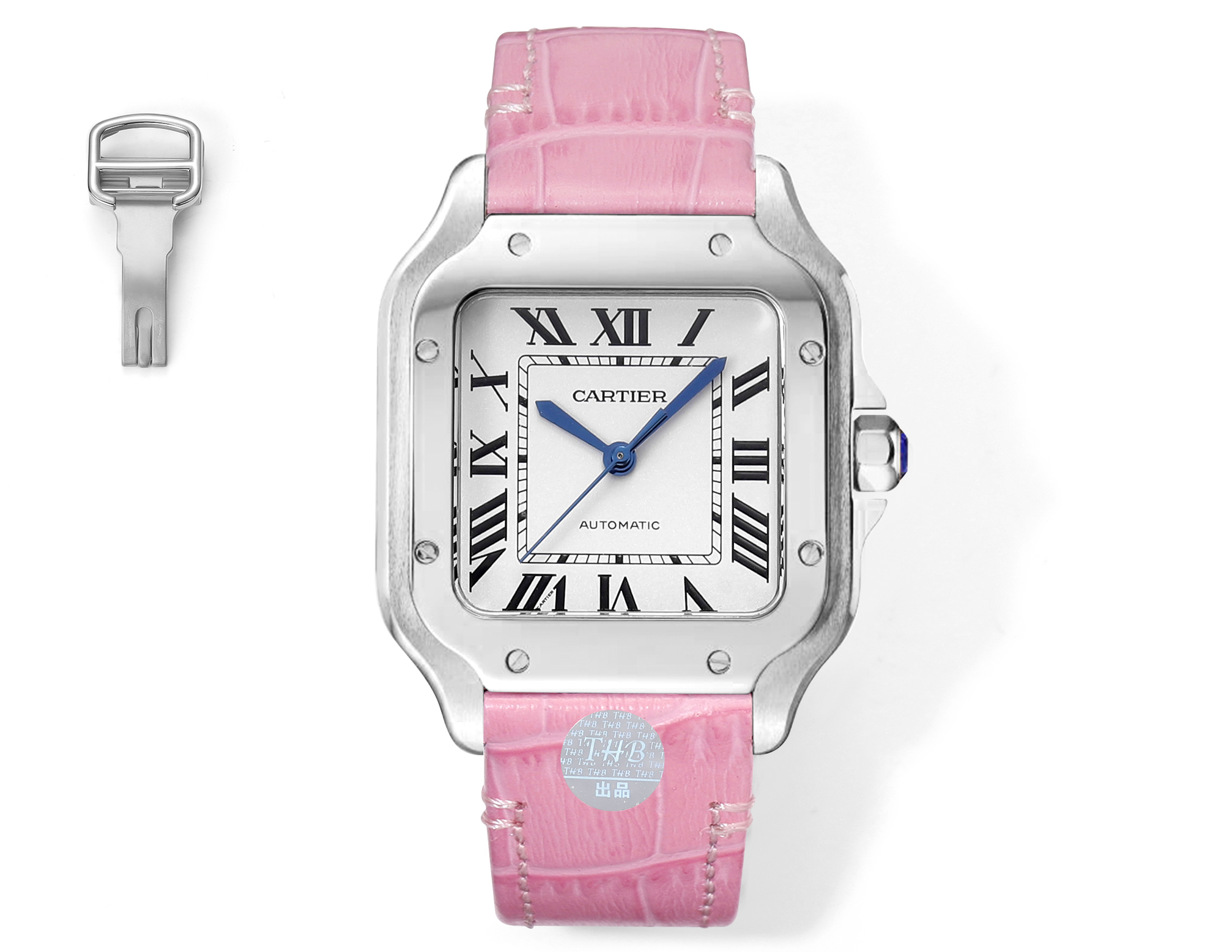 Cartier Santos 43.5mm White - watch0436