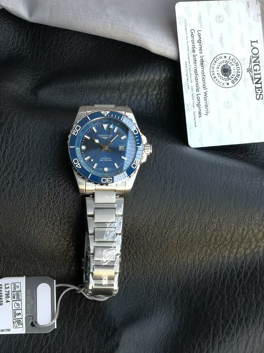 Longines Conquest 41mm Black / Blue - watch0463