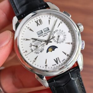 Patek Philippe Watch 41mm White / Rose Gold - watch0473