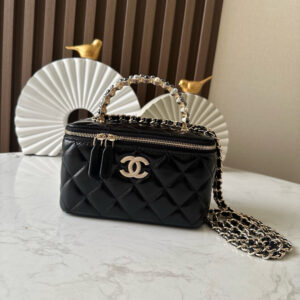 bag0525 Chanel Vanity Black