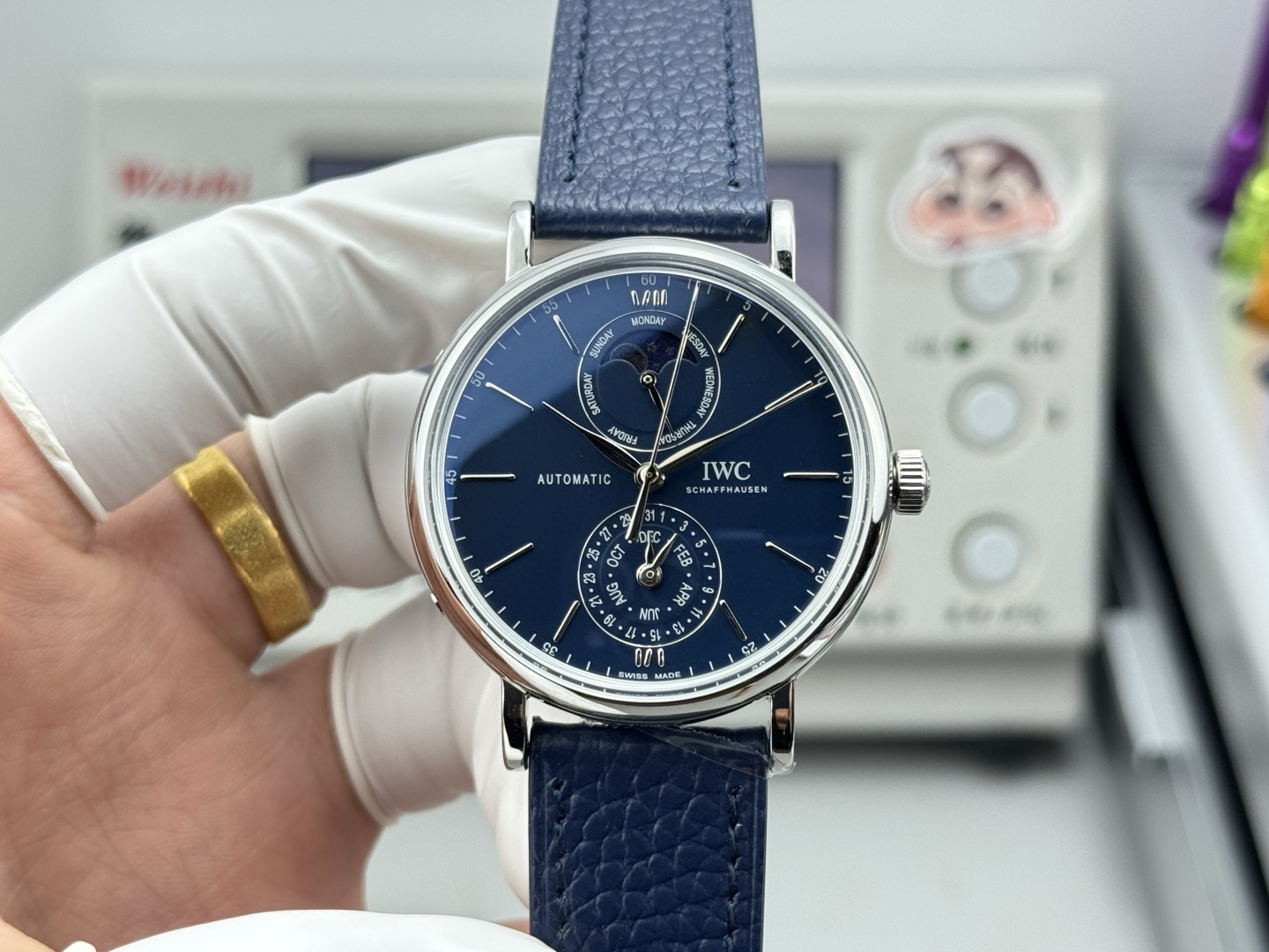 IWC Watch White / Gold - watch0524