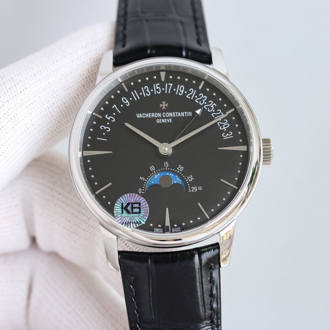 Vacheron Constantin Watch 42.5mm White / Rose Gold - watch0553