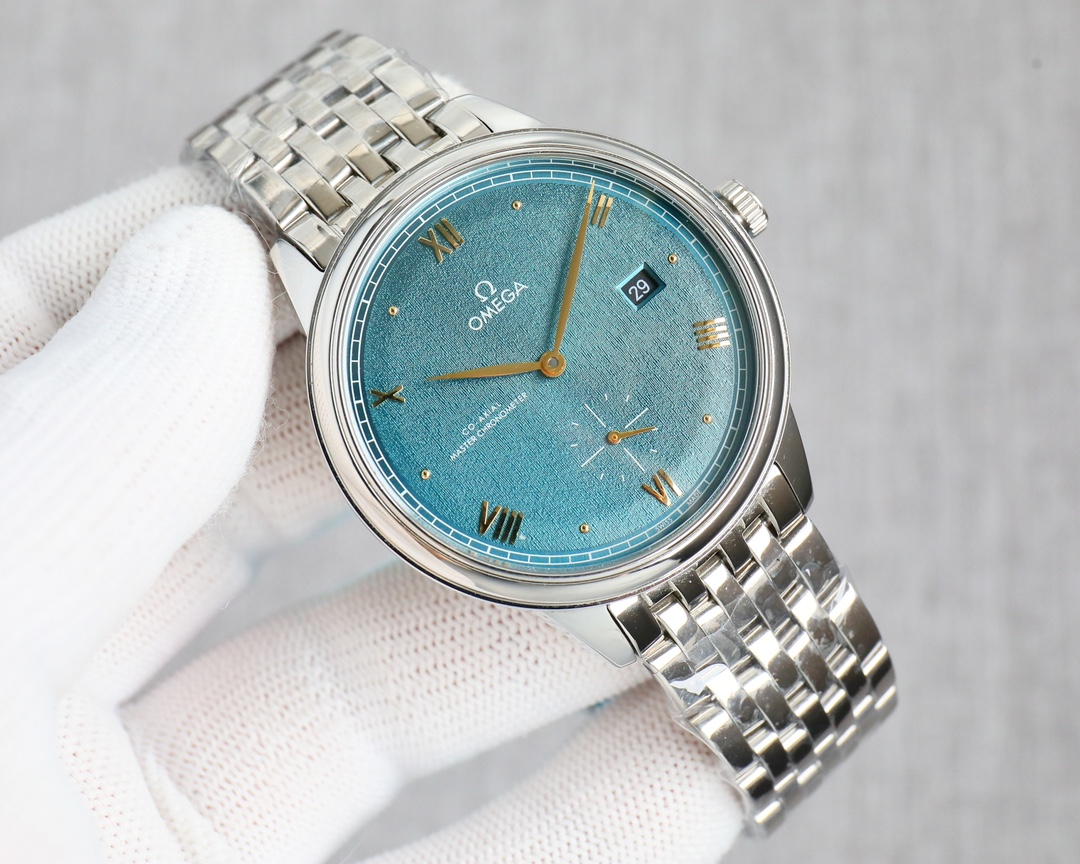 Omega De Ville Rose Gold / Silver - watch0557
