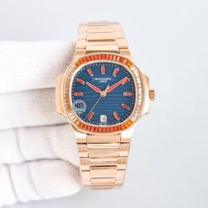 Patek Philippe Nautilus 35.2mm Rose Gold - watch0558