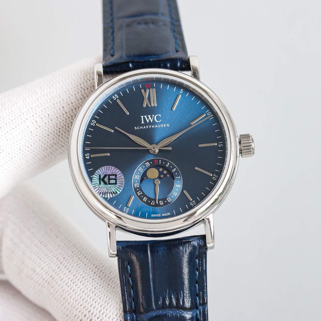 IWC Watch 39mm White / Rose Gold - watch0560