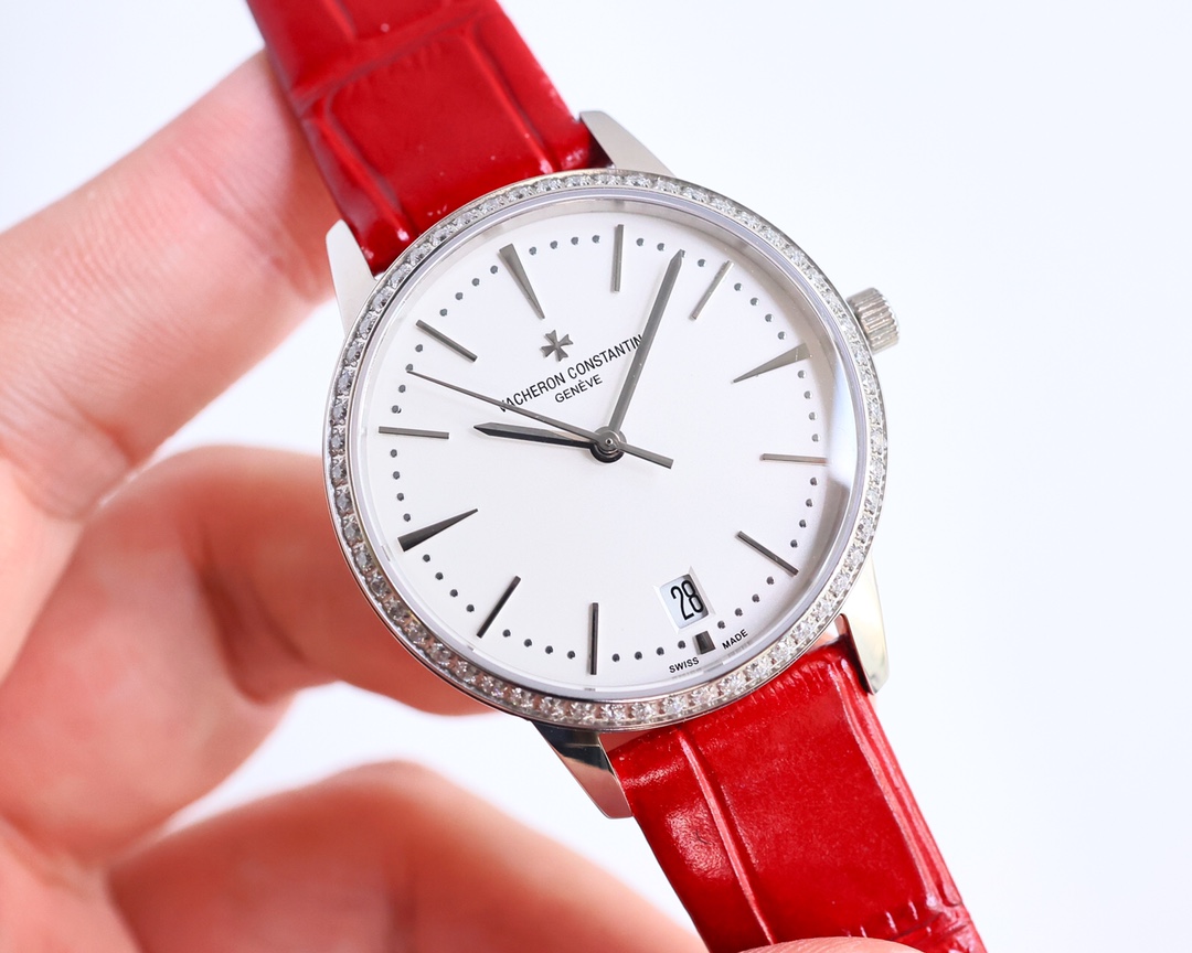 Vacheron Constantin Watch 33mm White / Gold - watch0596