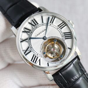Cartier Watch Black / White - watch0660
