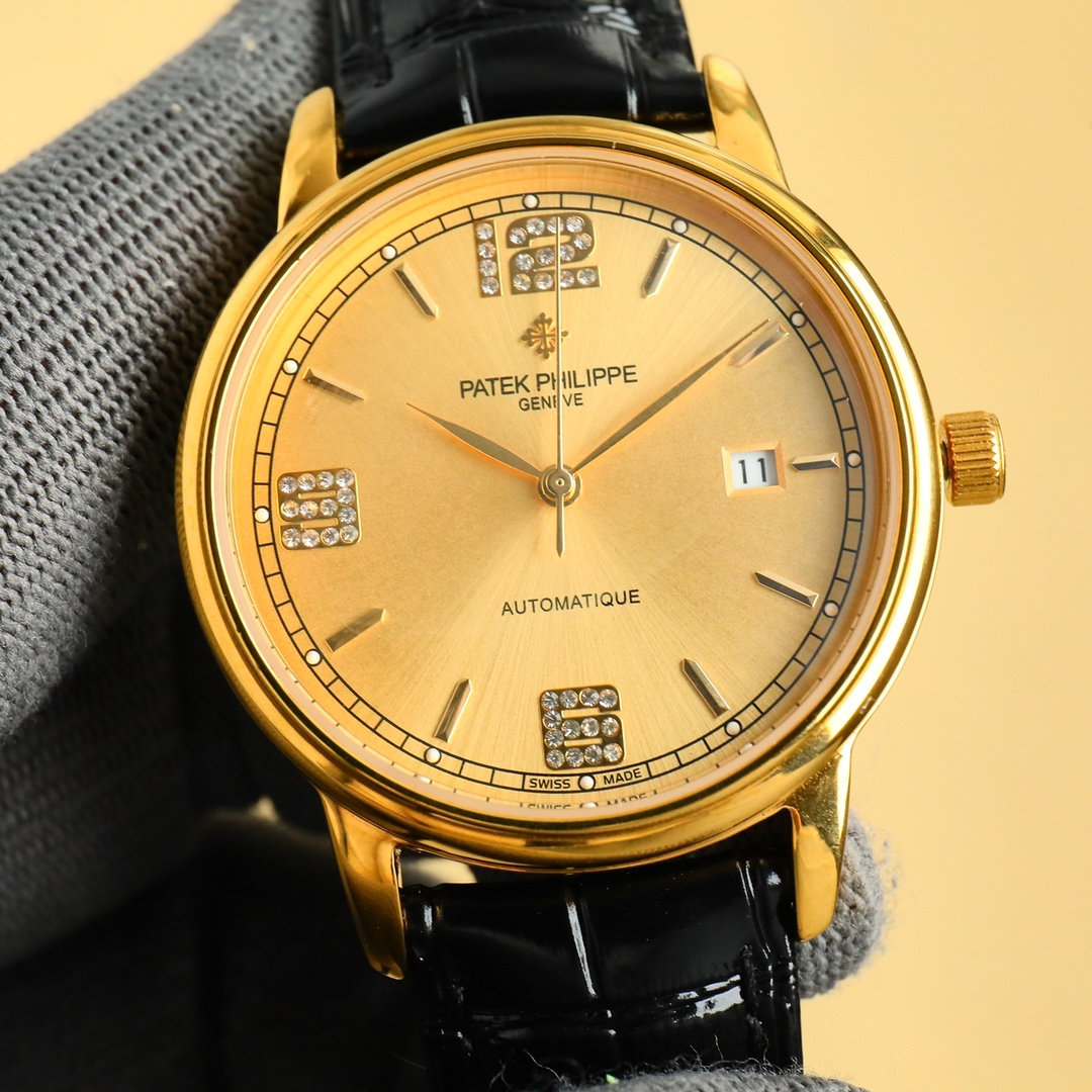 Patek Philippe Watch 40mm White / Gold - watch0672
