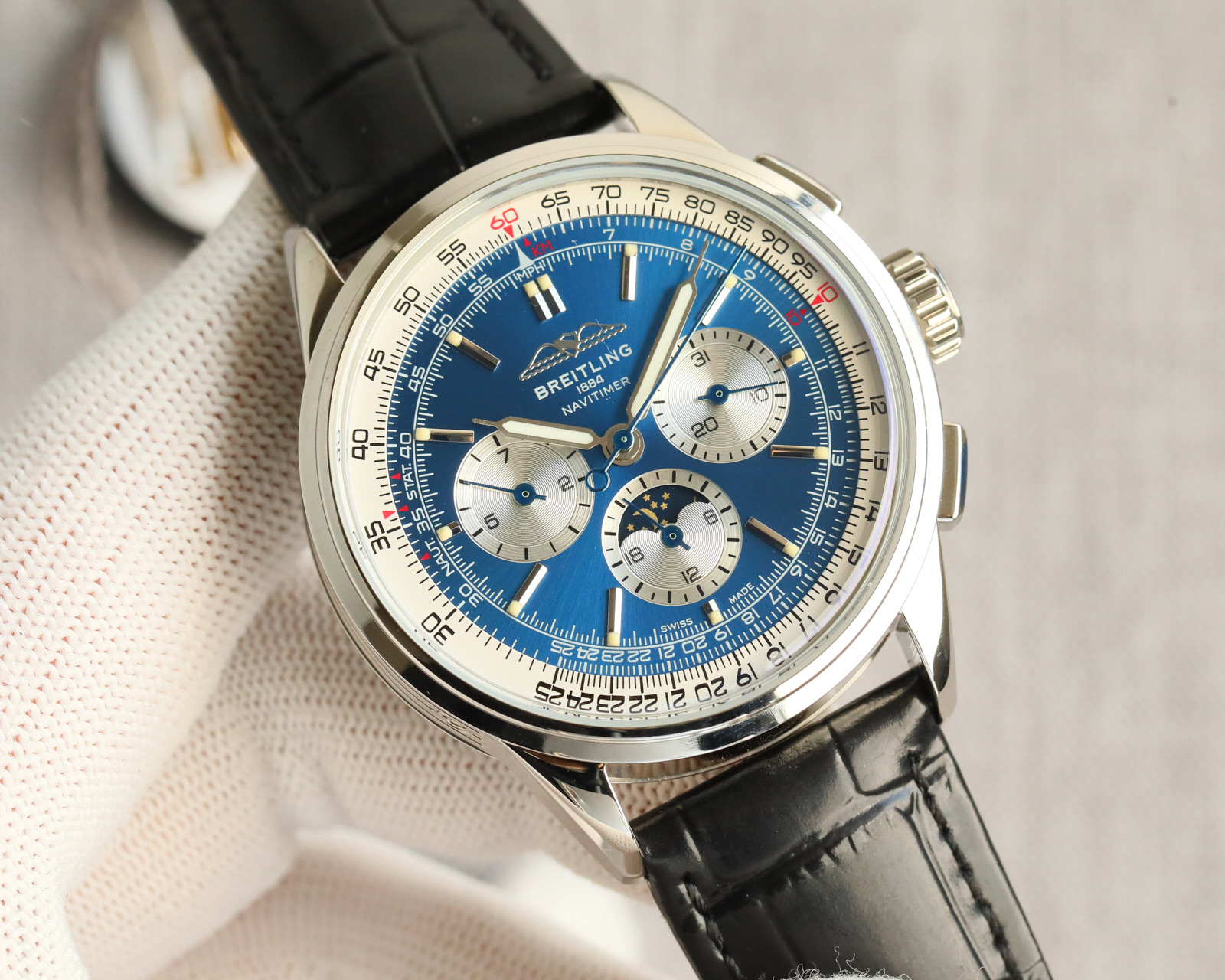 Breitling Watch 42mm White / Gold - watch0676