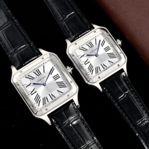 Cartier Santos Blue / Silver - watch0691
