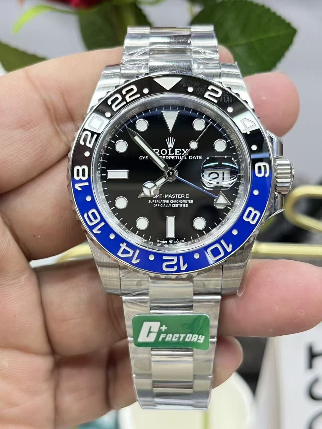 Rolex GMT-Master Blue / Gold - watch0692
