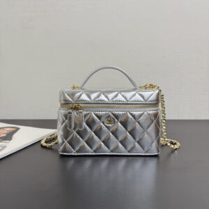 bag0543 Chanel Bag Silver