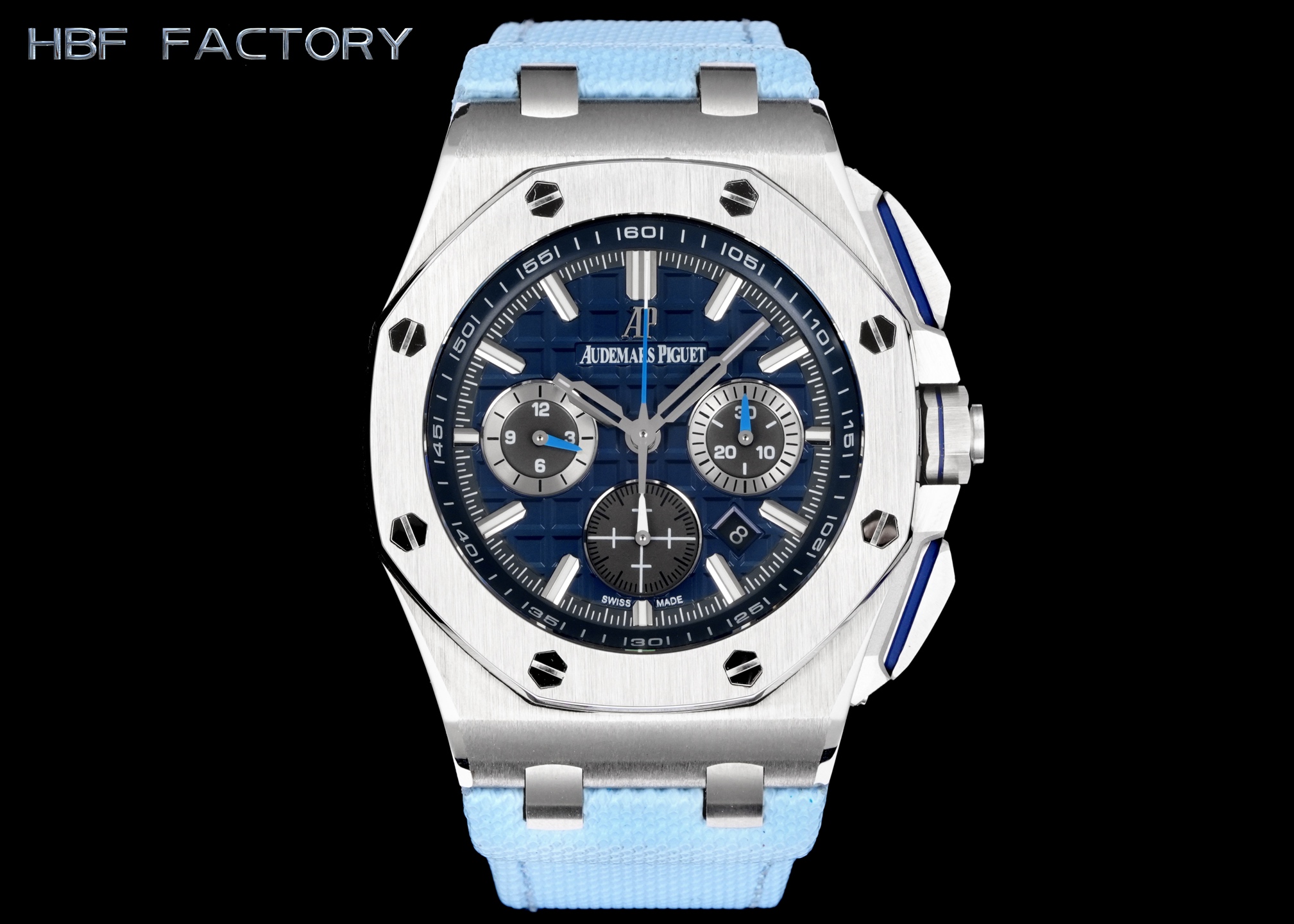 Audemars Piguet Royal Oak 44mm Black / Silver - watch0697