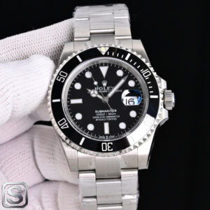 Rolex Submariner 41mm Black / White - watch0701