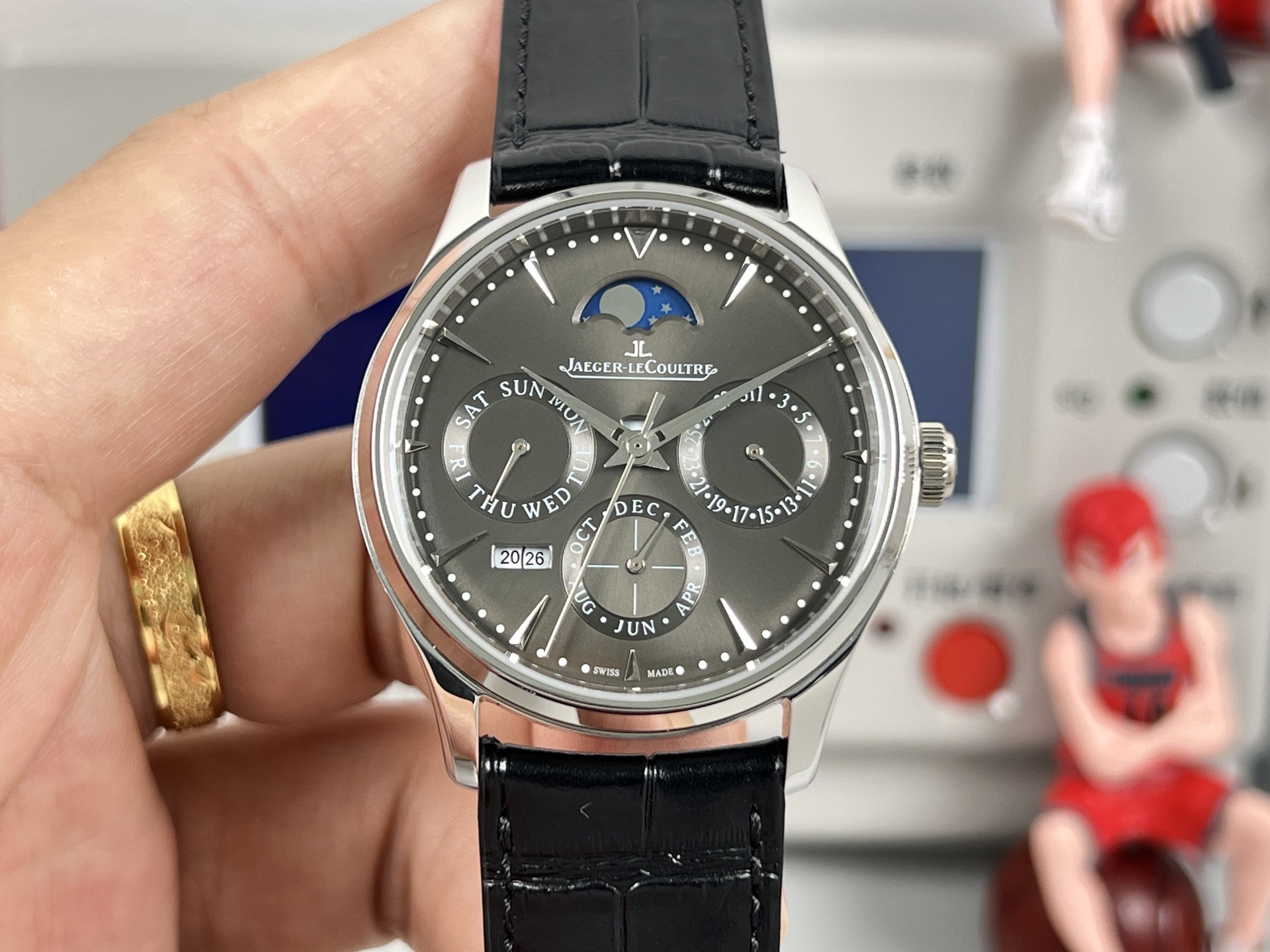 Classic Watch 39mm White / Blue - watch0707