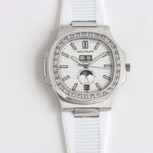 Patek Philippe Nautilus White - watch0728