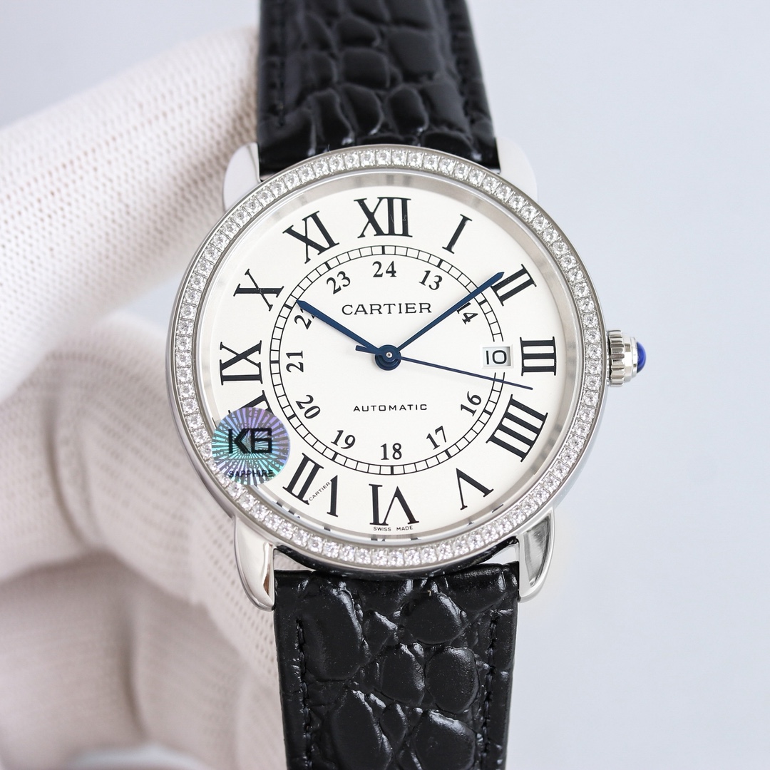 Classic Watch 36mm White / Silver - watch0733