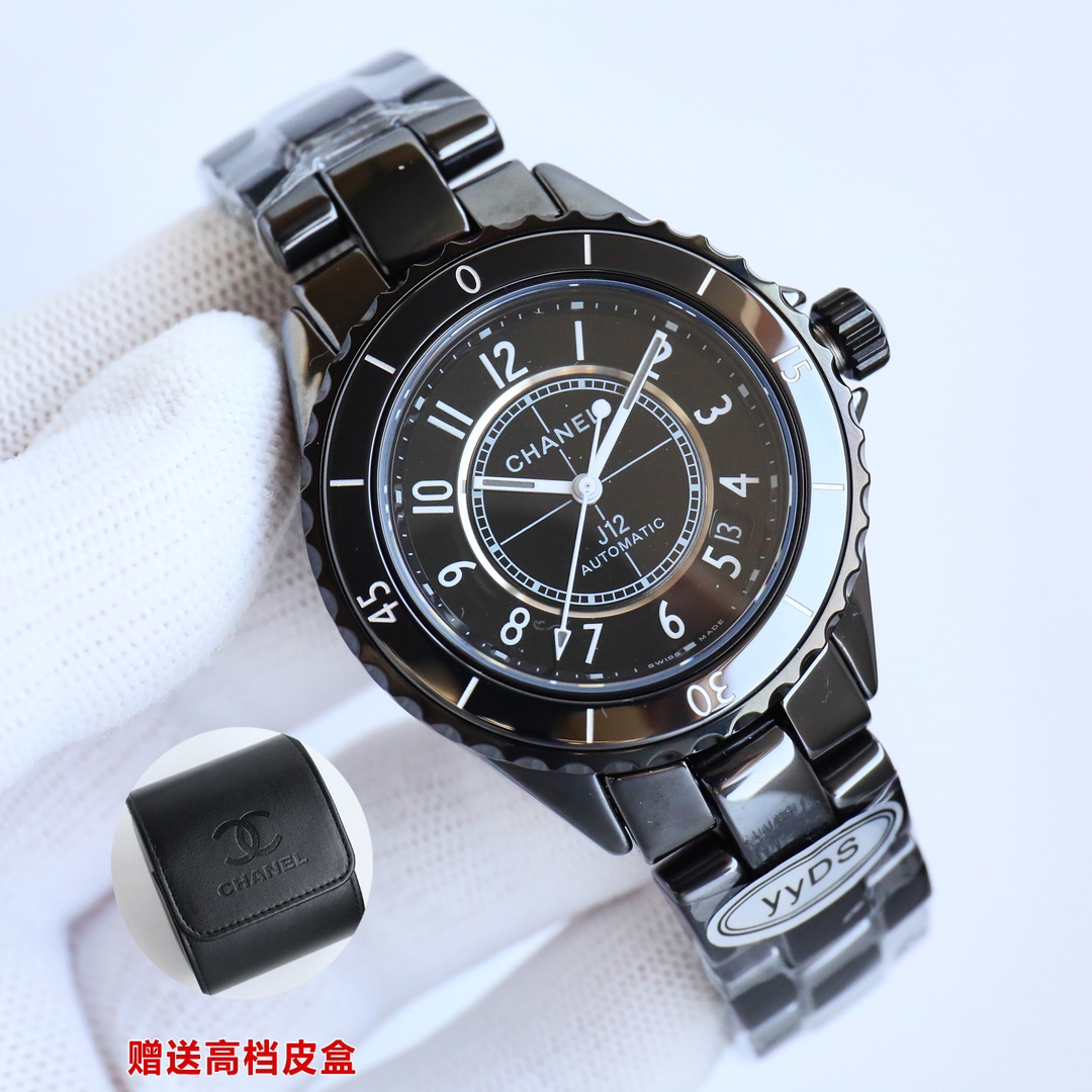 Classic Watch 38mm Black / White - watch0749