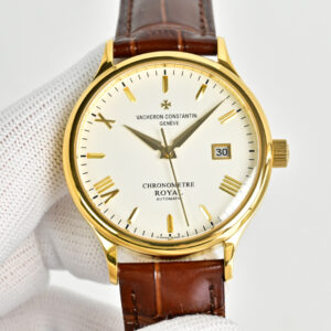 Vacheron Constantin Watch 40mm White / Rose Gold - watch0753