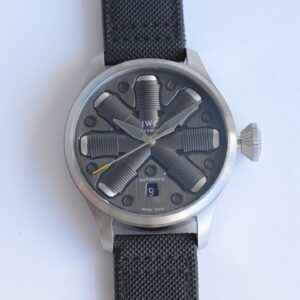 IWC Watch 46mm Blue / Silver - watch0754