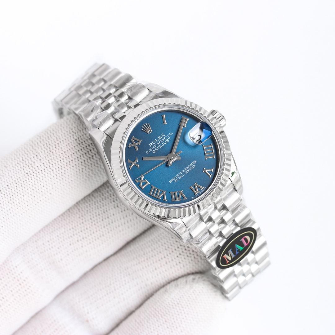 Rolex Datejust 31mm White / Silver - watch0775