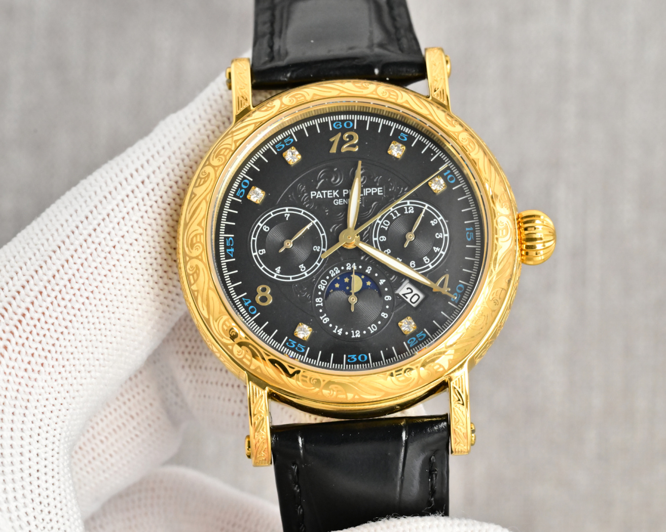 Patek Philippe Watch 42mm White / Gold - watch0777