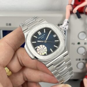 Patek Philippe Nautilus 40mm Blue / Silver - watch0779
