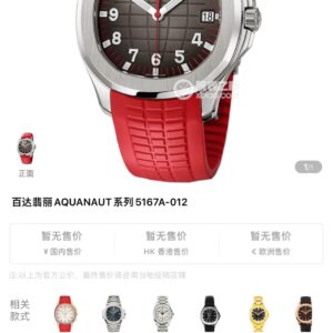 Patek Philippe Aquanaut 40mm White - watch0804