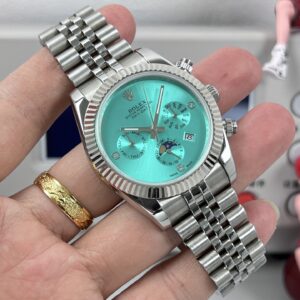 Rolex Watch 41mm Silver - watch0815